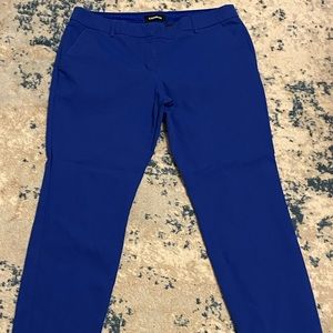 Express royal blue dress pants